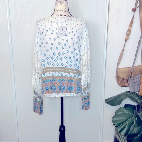 Free People Women's Macra-Maze Me Top size Medium - Picture 7 of 11